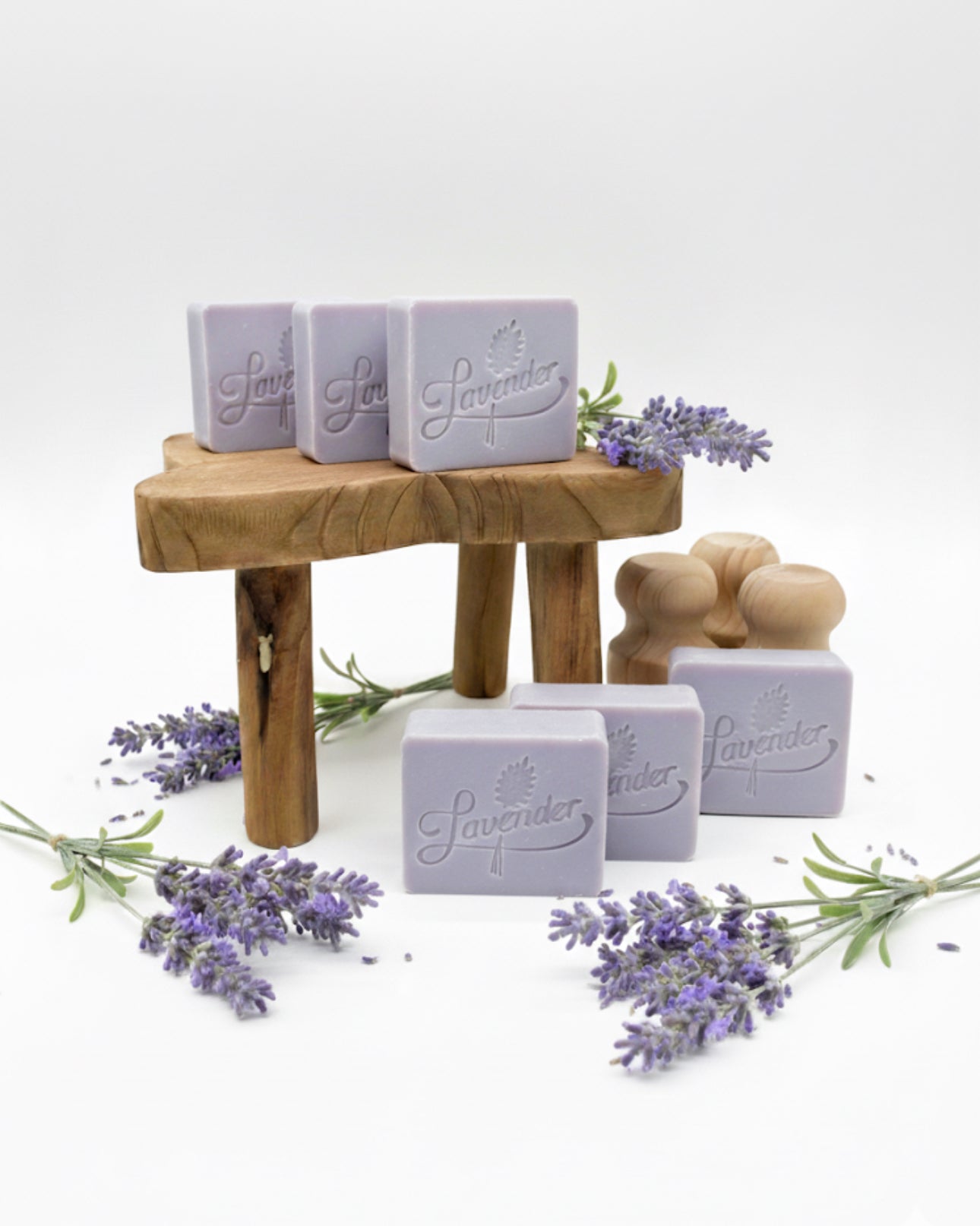 Lavender dish soap bar